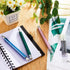 Professional Art Sketch Mechanical Pencil, 5.6mm Metal Drawing Pencil with 4 2B 4B 6B 8B Lead Sets (Black)
