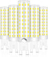 No Flicker G9 Led Bulbs Dimmable 10W Cool White 6000K, 100W Halogen