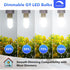 MAXvolador G9 LED Bulb Dimmable, Daylight White 6000K, 40W T4 Halogen Equivalent, Bi Pin Base 4W G9 Light Bulbs for Chandelier Lighting, 400LM, 6 Pack by MAXvolador