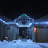 Set of 25 Teal C9 Christmas Lights, Faceted C9 LED Bulbs for Indoor & Outdoor Use, Durable Replacement C9 Lights