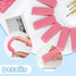 PRALB 144 Pack Pink Erasers, Bulk Classroom Erasers for Art, School, and Office Use