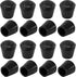 bociloy 16Pcs 7/16 Inch Round Chair Leg Caps, Flexible Rubber Tips Cover Furniture