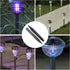 8PCS 8.25 Inch Torch Stake Pathway Light Replacement, Plastic Solar Stake for Garden and Pathway Lamps (Head Dia