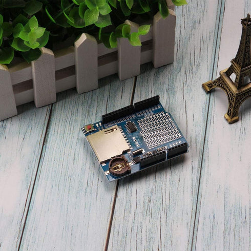 Ximimark 2PCS DS1307 Data Logger Module Logging Shield Data Recorder for Arduino UNO SD Card
