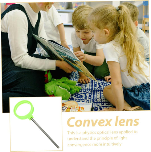 Handheld Convex Optical Lens for Physics Education