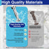 Usdrwam 30 Sets M4 16 mm Barrel Nuts and Bolts, Hex Socket Binding Screws for Furniture, Cabinets, and Cribs Assembly