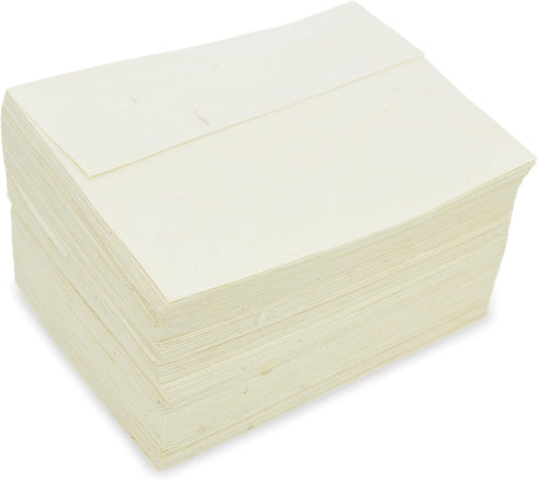 Kathmandu Valley Co. 4x6 inch Handmade Lokta Paper Envelopes, Vintage Envelopes for Wedding Invitations (100 Pack)