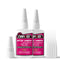 Strong Cyanoacrylate (CA) Super Glue, Medium-Thick Viscosity Instant Adhesive, 4 oz. for 3D Printing and Hobby Models