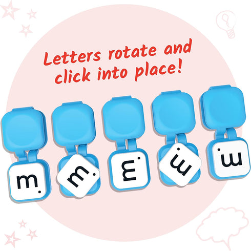 hand2mind Learn My Letters Fine Motor Clips, Kids Clothespin Activities, Letter Practice for Preschoolers, Toddler