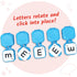 hand2mind Learn My Letters Fine Motor Clips, Kids Clothespin Activities, Letter Practice for Preschoolers, Toddler