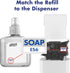 ES6 1200 mL ES6 (Pack 1) 6430-01 PURELL Automatic Hand Soap Dispenser, White, Compatible with PURELL Hand Soap Refills