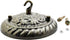ZYAMY Ceiling Light Plate Lamp Base with Opening Hook and Embossed Pattern Pendant Lighting Accessories with Matching