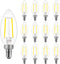 energetic smarter lighting Dimmable E12 LED Candelabra Bulb,60 Watt Equivalent B11 LED