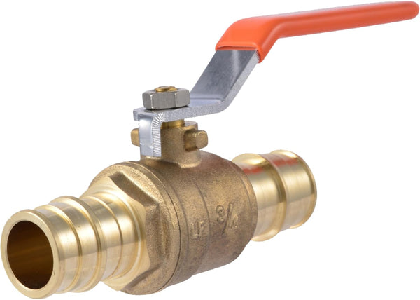 SharkBite 3/4 Inch Expansion Ball Valve for PEX-A Pipe, Brass Fittings for PEX A Tubing, UAB22462LFA