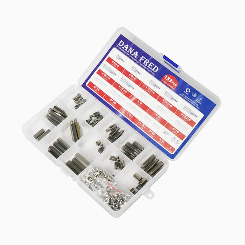 M4 Hex 304 Stainless Steel Standoff - Male Female Metric Thread Mount Spacer Screw Nut Bolt for PCB and Drone