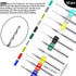 57 Pieces Hand Drill Bits Set, Pin Vise Hand Drill, 46 Micro Twist Drill Bits, 10 PCB Mini Drill Bits