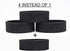 Money Bands Set of 4, Silicone Bands for Large Amounts of Money and Cards, Wallet Alternative