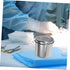 ELAYARD Stainless Steel Storage Jar for Dressings Gauze Premium Unguent Holder Canister for Salons for Items