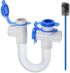 Condensate Trap 3/4 PVC P Trap HVAC with Clear Tubing to Spot Dirt & Debris for HVAC Systems
