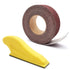 Mini Sander for Small Projects with 240 Grit Hook and Loop Sandpaper, Precision Woodworking Tool Kit