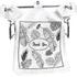 Yesland 500 Pack 13 7 21 Inch Plastic Bags with Handles, Clear Thank You Plastic Grocery Bags Shopping Bag, X X