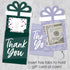 Set 8 Big Dot of Happiness Assorted Elegantly Simple - Guest Party Favors Money and Gift Card Sleeves - Nifty Gifty