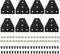 2020 Aluminum Extrusion Connector Bracket Set, 8PCS Joint Plates, M3 Wrench, T-slot Nuts, and Screws