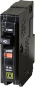 Square D QO140CP 40 Amp Single-Pole Circuit Breaker