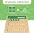 YHZAN Montessori Math Board Learning Multiplication & Division STEM Wooden Educational Toy Manipulative