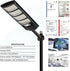 Lights,448LEDs 20000LM IP66 Viruhaka Solar Outdoor Street Lights with Hight Brightness, Waterproof Security Flood