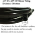 YXJYXJ 1/2" 5/8" OD-25ft, Silicone Tubing ID x Food Grade Silicon Tube Flexible High Temp Pure Silicone Hoses for Home