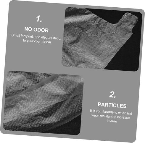 Generic 200Pcs Disposable Stirrup Foot Covers for Salons Oil-Resistant Waterproof Pedicure Accessories Try on Socks