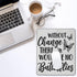 Cbvegt 10 12 Without Change There Would Be No Butterflies Water Resistant Mouse Pad with Stitched Edge Computer Mouse
