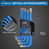 9PCS Star Wrench Key Set T10-T50, Metric Long Arm L-key with Visible Coding for DIY Household Repair