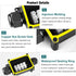 Junction Box Outdoor Waterproof Electrical Box, 2 Way Plug Line, Plastic External Junction Box for Landscape Lighting