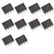 10pcs UC3842B UC3842 High Performance PWM Current Mode Controller, 1 A, 8-Pin PDIP