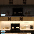 3 12 Inches Dimmable. Counter Closet 4000K Litever Under Cabinet Lights Plug in, pcs LED Light Strips. Super Bright