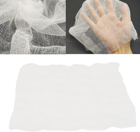 100pcs Gauze Face Mask Disposable Pre-Cut Cotton Soft Facial Mask for Women Spas Salons Beauty Care