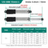 Stroke 10mm 40N 0.4 Inch Mini Linear Actuator 12V Force 9lbs Electric Linear Motion Actuators High Speed 0.6"/sec for Robotics,Home Automation with Mounting Brackets