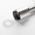 uxcell Nylon Flat Washers M14, 22mm OD, 14mm ID, 1.2mm Thickness, Sealing Gasket for Faucet Pipe Water Hose, Clear,
