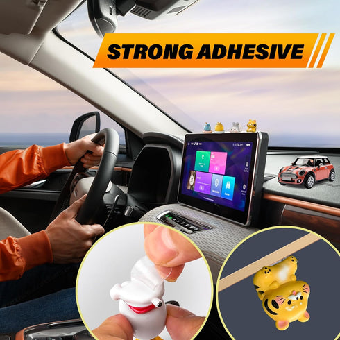 moonateen 250pcs car Dashboard Adhesive|Double-Sided Tape for Vehicle Decor, Removable Mounting Dots for Car Dashboard