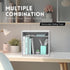 SUPEASY 5 Tier Wood Desk Organizer, Paper File Organizer for Desktop, Literature Mail Sorter for Office School & Home