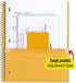 Five Star Spiral Notebooks with Pockets, 3 Pack, 1-Subject, College Ruled, 100 Sheets, Forest Green, Purple, Blue