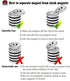 30 Pieces 10 x 3mm Permanent Disc Rare Earth Fastener Magnets with 3mm Countersunk Hole, Neodymium Refrigerator Magnets