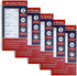 IWIZPRINT Money and Rent Receipt Book 3-Part Carbonless 5-1/2" x 11" Spiral Bound