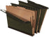 Pendaflex PFX59254 SureHook Reinforced Hanging Folder, 2 Dividers, Letter, Green (Box of 10)