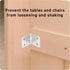 bociloy 12PCS 38x30x30mm 90 4 Stainless Steel Corner Braces, Degree L-Shaped Support Brackets, Holes Right Angle Shelf