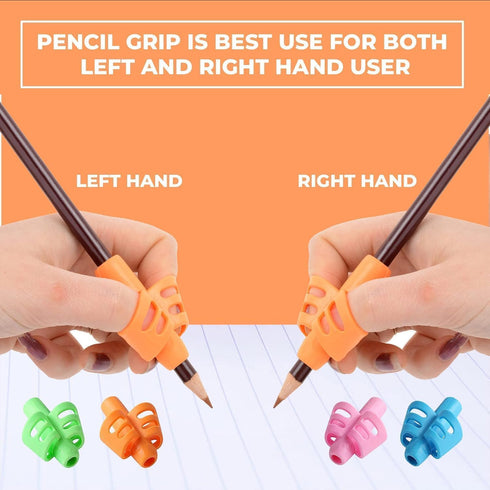 60 JustBlanks Pcs Pencil Grips for Kids Handwriting Pencil Holder for Kids Posture Correction Writing Training