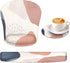 HAOCOO Mouse Pad with Wrist Rest, Gel Wrist Rest Combo for Computer Keyboard and Mouse Pad Set, Pink Boho Ergonomic