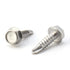THE CIMPLE CO #10 Size, 3/4" Length (19mm) Self Tapping/Drilling Screw, 410 Stainless Steel, 100pcs